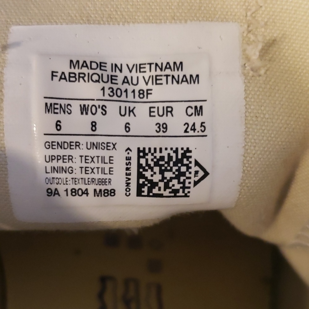 Excellent Used Condition Mint Green Converse Shoes - image 6